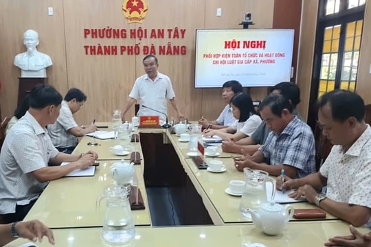 Hội Luật gia thành phố Đà Nẵng thúc đẩy mô hình Hội Luật gia liên phường