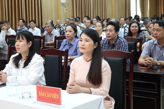 Tập huấn kỹ năng tham gia Cuộc thi chính luận bảo vệ nền tảng tư tưởng của Đảng