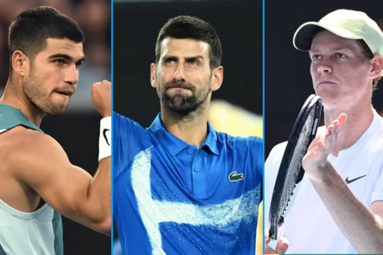 Madrid Open 2026: Jannik Sinner và tham vọng thống trị khi vắng bóng Djokovic, Alcaraz