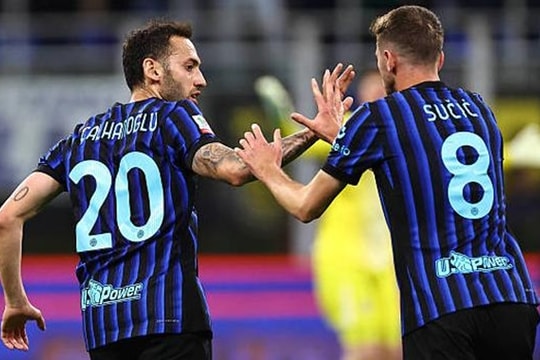 Inter Milan ngược dòng hạ Como 3-2 vào chung kết Coppa Italia