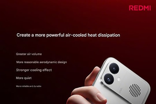 Giải mã Redmi K90 Max: Smartphone tản nhiệt chủ động, pin 'khủng' 8.550mAh vừa ra mắt