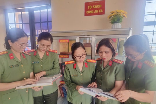 Thăng Điền ra mắt “Tủ sách Công an xã”