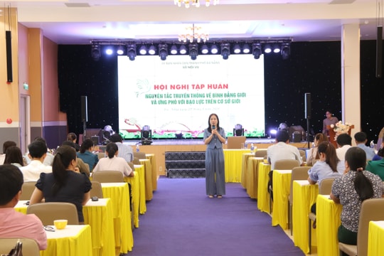 Nâng cao năng lực truyền thông về bình đẳng giới tại Đà Nẵng