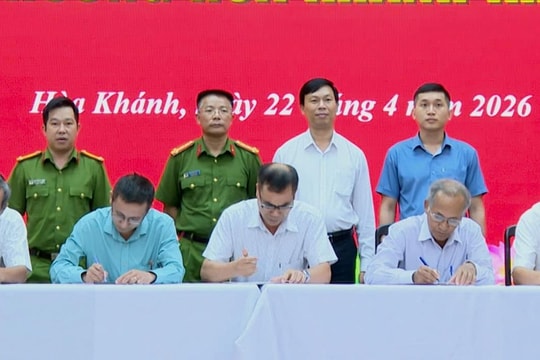 Quyết tâm xây dựng phường Hòa Khánh không ma túy