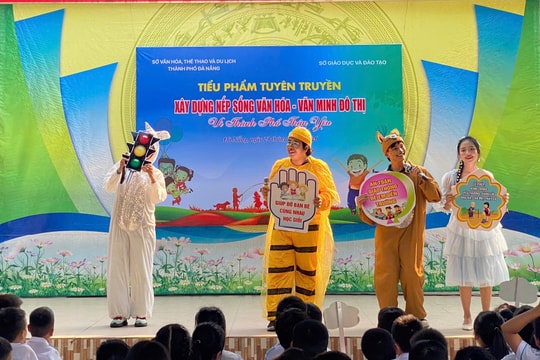Đà Nẵng tăng cường giáo dục nếp sống văn hóa - văn minh đô thị cho học sinh tiểu học