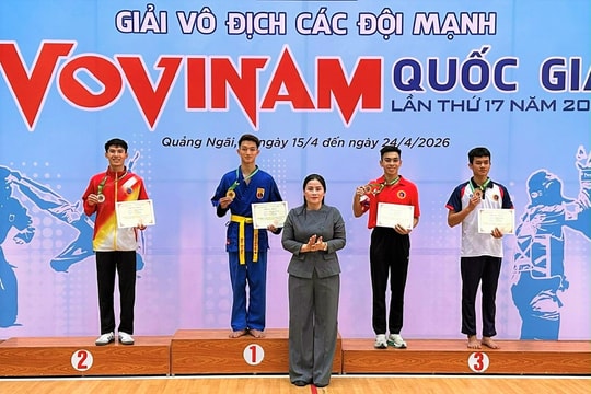 Võ sĩ Đà Nẵng giành Huy chương Vàng Vovinam quốc gia