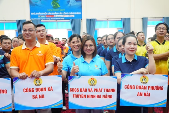 Hơn 2.440 vận động viên tham gia Hội thao công nhân, viên chức, lao động thành phố Đà Nẵng