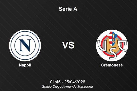 Nhận định Napoli vs Cremonese - Serie A: Sức mạnh tại Stadio Diego Armando Maradona