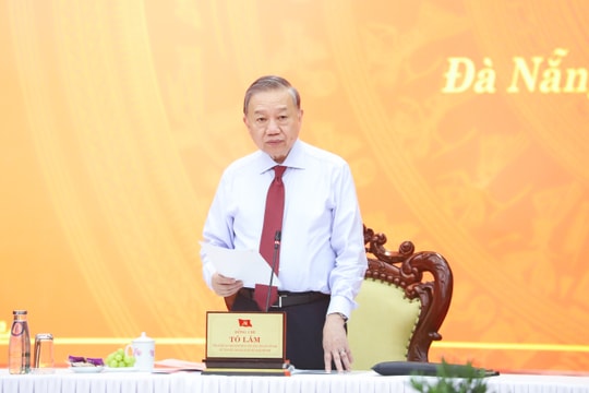Tổng Bí thư, Chủ tịch nước Tô Lâm làm việc với thành phố Đà Nẵng