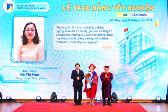 Trường Đại học Bách khoa Đà Nẵng trao bằng tốt nghiệp cho hơn 500 nghiên cứu sinh, học viên, sinh viên