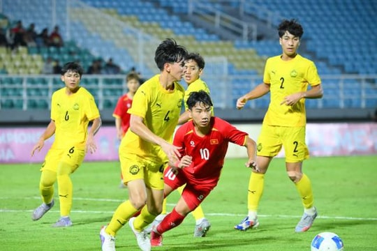 U17 Việt Nam lập kỷ lục 4 lần vô địch Đông Nam Á sau chiến thắng áp đảo Malaysia
