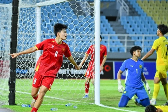 U17 Việt Nam lập kỷ lục 4 lần vô địch Đông Nam Á sau chiến thắng 3-0 trước Malaysia