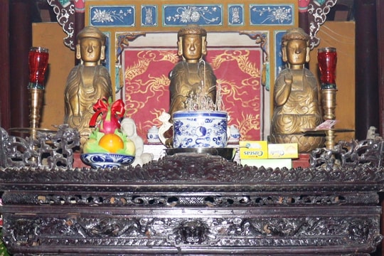 Độc đáo tượng gỗ mít ở đình làng Hải Châu