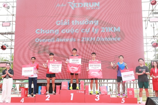 Sôi nổi Giải chạy “AirAsia RedRun Đà Nẵng 2026 - Quán quân 21”