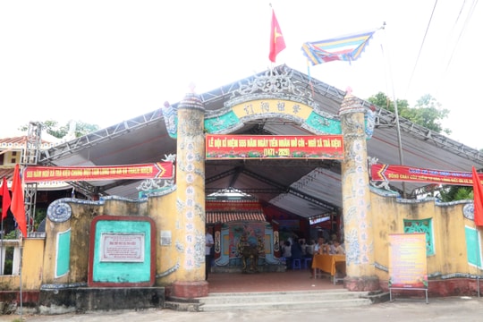 Kỷ niệm 555 năm tiền nhân mở cõi Ngũ xã Trà Kiệu