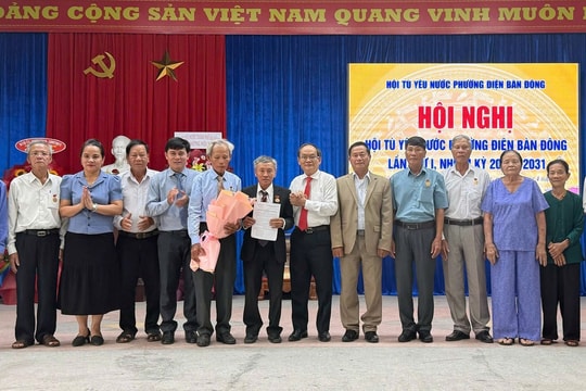 Hội Tù yêu nước phường Điện Bàn Đông có 765 hội viên