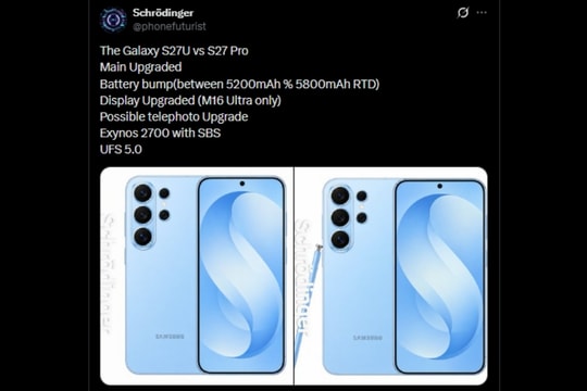 Công nghệ pin silicon-carbon trên Galaxy S27 Ultra: Giải pháp tối ưu hóa năng lượng thay vì chạy đua thông số