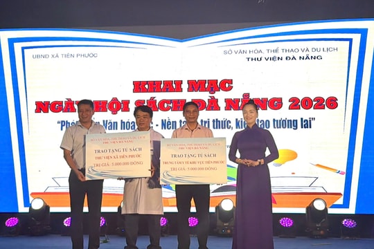 Khai mạc ngày hội Sách Đà Nẵng năm 2026 tại xã Tiên Phước