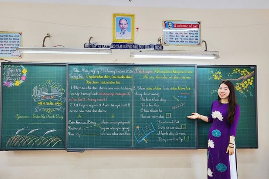 Phường Hòa Cường khen thưởng giáo viên đạt thành tích tại hội thi “Viên phấn vàng”