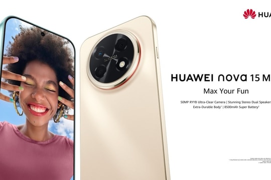 Huawei Nova 15 Max ra mắt toàn cầu ngày 7/5: Pin 8.500 mAh và camera RYYB 50MP