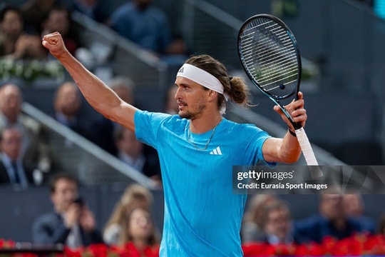 Alexander Zverev hạ Flavio Cobolli tại Madrid Open: Tái hiện kỳ tích của Federer và Nadal
