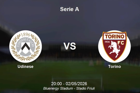 Nhận định Udinese vs Torino - Serie A: Màn so tài cân sức tại Bluenergy Stadium