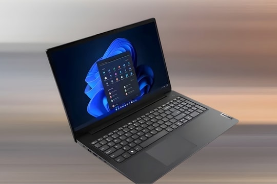 Lenovo V15 - Laptop văn phòng mỏng nhẹ, độ bền cao