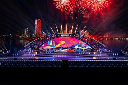 Lộ diện thiết kế sân khấu DIFF 2026 với hệ vòm nâng hạ khổng lồ