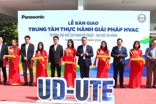 Trường Đại học Sư phạm Kỹ thuật Đà Nẵng tiếp nhận Trung tâm Thực hành giải pháp HVAC