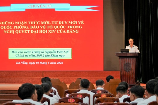Vùng Cảnh sát biển 2 khai mạc Hội thi báo cáo viên giỏi năm 2026
