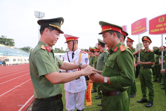 Gần 1.600 vận động viên tranh tài tại hội thao "Khỏe vì an ninh Tổ quốc"