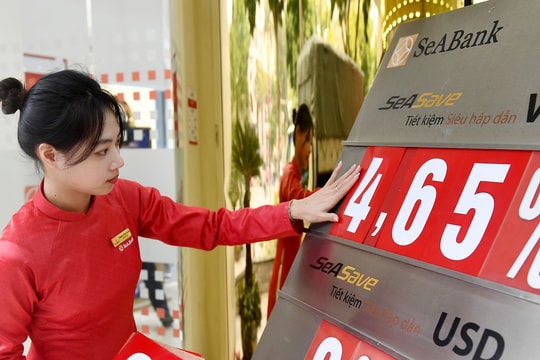 Lãi suất ngân hàng ngày 5/5/2026: 20 nhà băng niêm yết mức kịch trần 4,75%