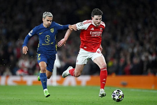 Chấm điểm Atletico Madrid: Griezmann mờ nhạt trong ngày Arsenal vào chung kết Champions League
