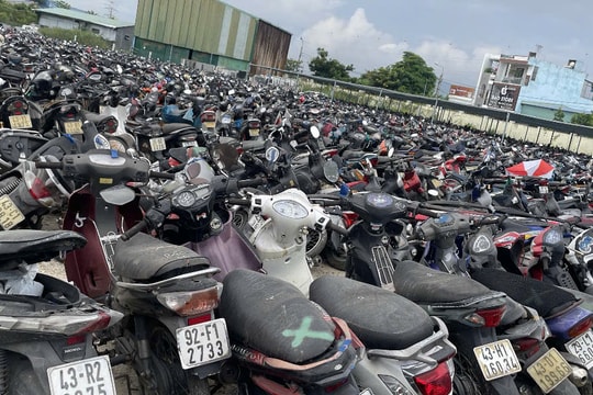 Cảnh sát giao thông Đà Nẵng thông báo tìm chủ sở hữu 240 phương tiện vi phạm