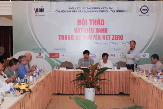 Vật liệu xanh là xu hướng tất yếu trong kỷ nguyên Net Zero