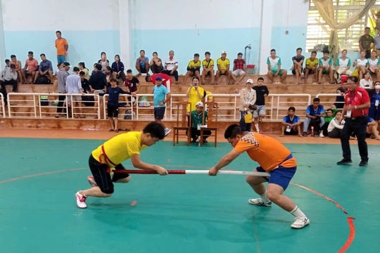 Xã Thạnh Mỹ xếp Nhất toàn đoàn Giải đẩy gậy Đại hội Thể dục thể thao thành phố Đà Nẵng