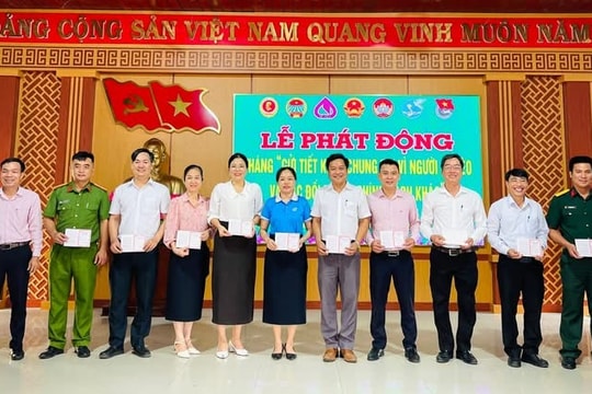 Phát động tháng “Gửi tiết kiệm chung tay vì người nghèo”