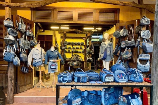 What happens to discarded jeans in Hoi An? They return as fashion