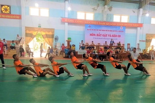 240 vận động viên dự Giải kéo co Đại hội Thể dục thể thao thành phố Đà Nẵng