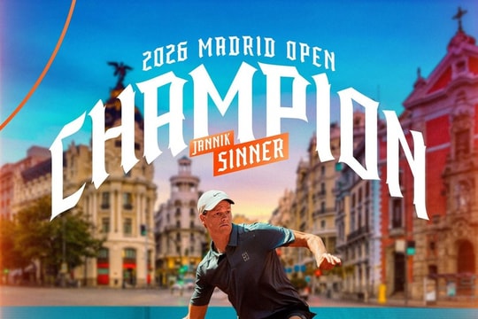 Jannik Sinner lập kỷ lục vô địch 5 giải Masters 1000 liên tiếp: Đẳng cấp vượt xa Big 3?