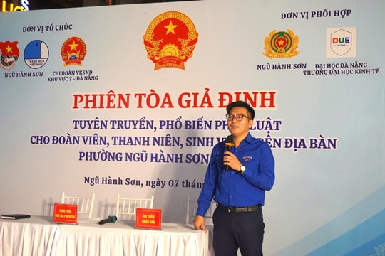 Ngũ Hành Sơn tổ chức phiên tòa giả định tuyên truyền phòng, chống ma túy