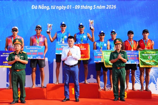 Sanvinest Khánh Hòa vô địch giải bóng chuyền bãi biển quốc gia tại Đà Nẵng