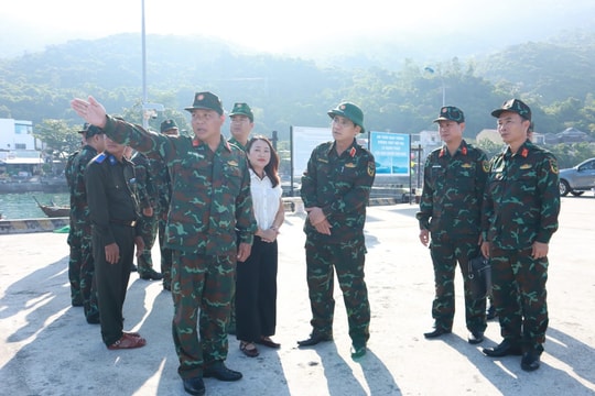 Bộ Tư lệnh Quân khu 5 kiểm tra, khảo sát công trình quốc phòng tại Đà Nẵng