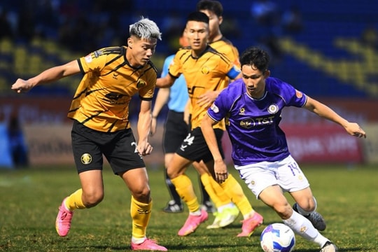 Thanh Hóa thắng nghẹt thở Hà Nội FC 1-0: Bản lĩnh trong thế thiếu người