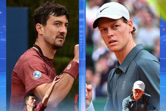 Sinner săn lùng kỷ lục lịch sử tại Rome Open, Medvedev đối đầu Machac
