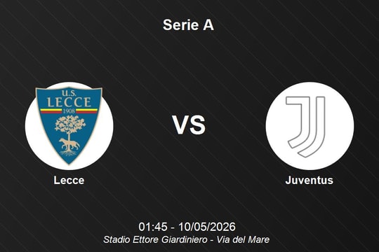 Nhận định Lecce vs Juventus - Serie A: Quyết tâm bảo vệ top 4
