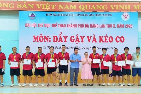 Xã Thạnh Mỹ giành 3 Huy chương Vàng Giải kéo co Đại hội Thể dục thể thao thành phố