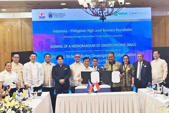 Indonesia - Philippines khởi động sáng kiến “hành lang niken”