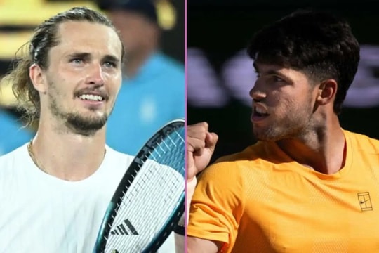 Alexander Zverev bị chỉ trích gay gắt khi tự nhận đẳng cấp ngang hàng Alcaraz và Djokovic