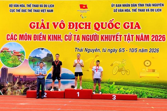 Đà Nẵng giành 14 huy chương tại giải điền kinh người khuyết tật quốc gia